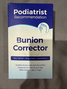 Bunion Corrector - Blue/White Comfort Sleeve